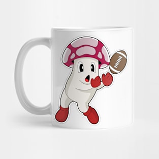 Mushroom American Football Sports Mug